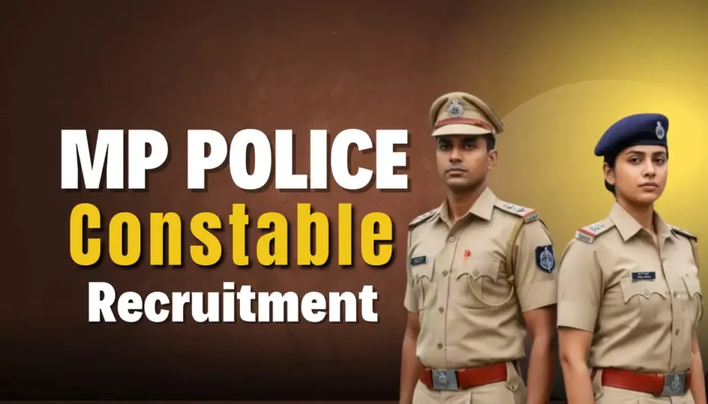 MP Police Constable Vacancy