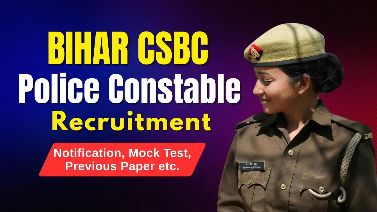 Bihar CSBC Constable Vacancy