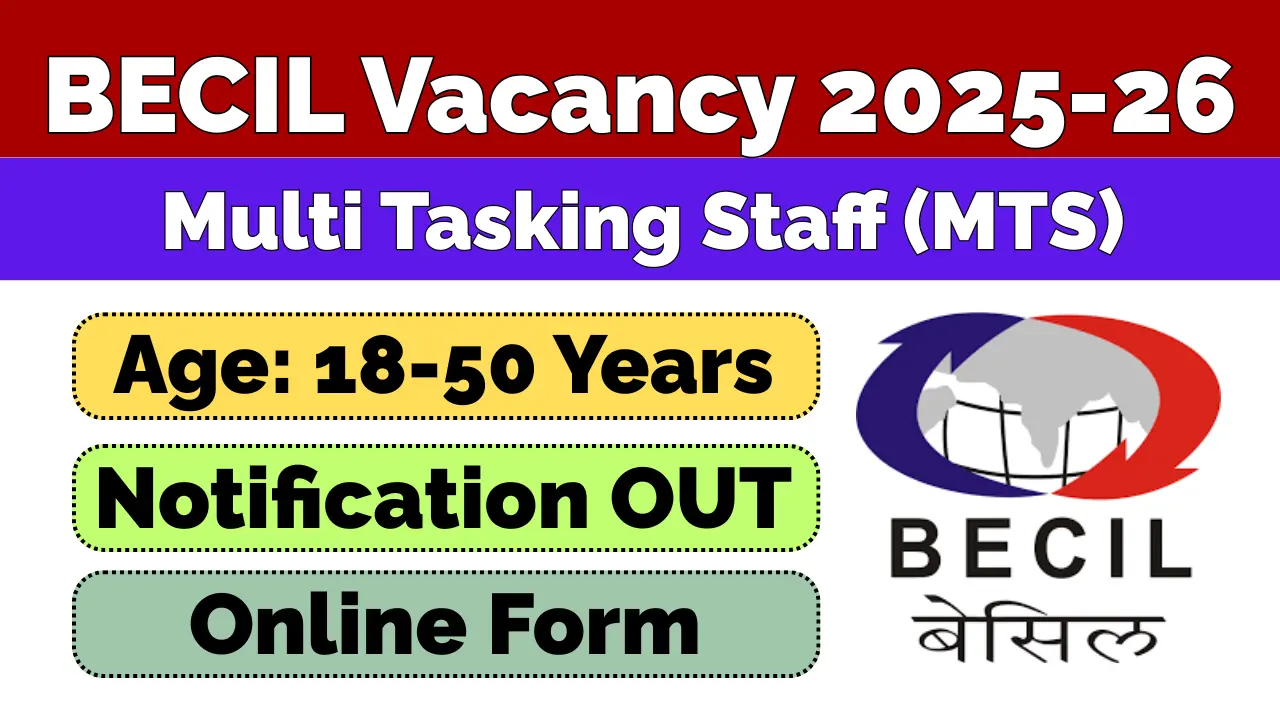 BECIL MTS Recruitment