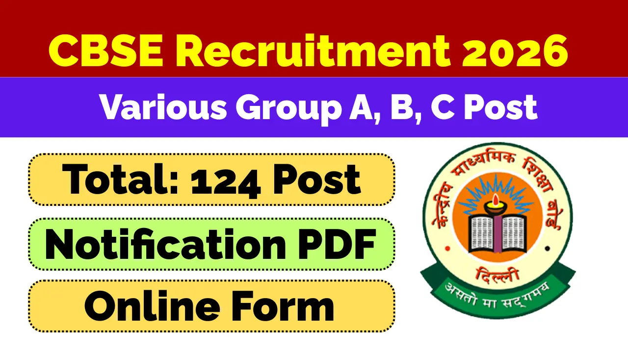 CBSE Recruitment 2025