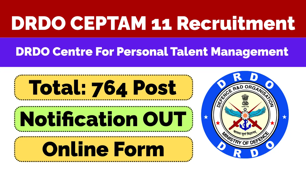 DRDO CEPTAM 11 STA and Technician Recruitment 2025