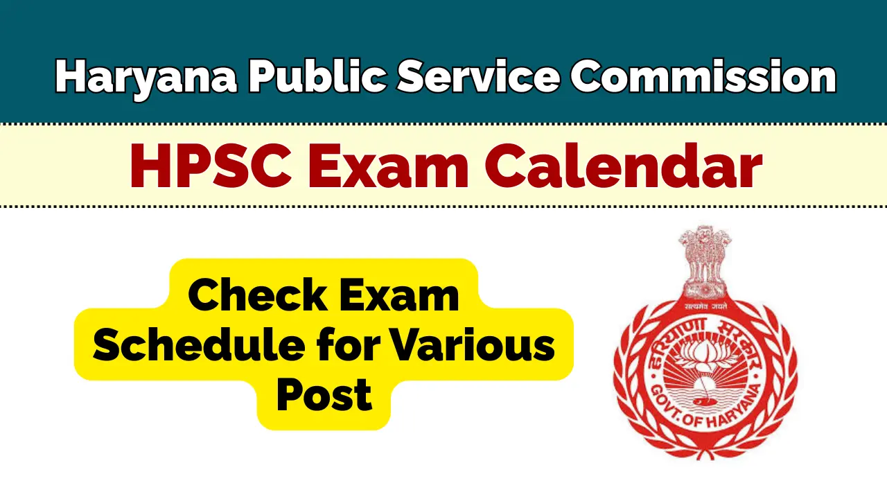 HPSC Exam Calendar
