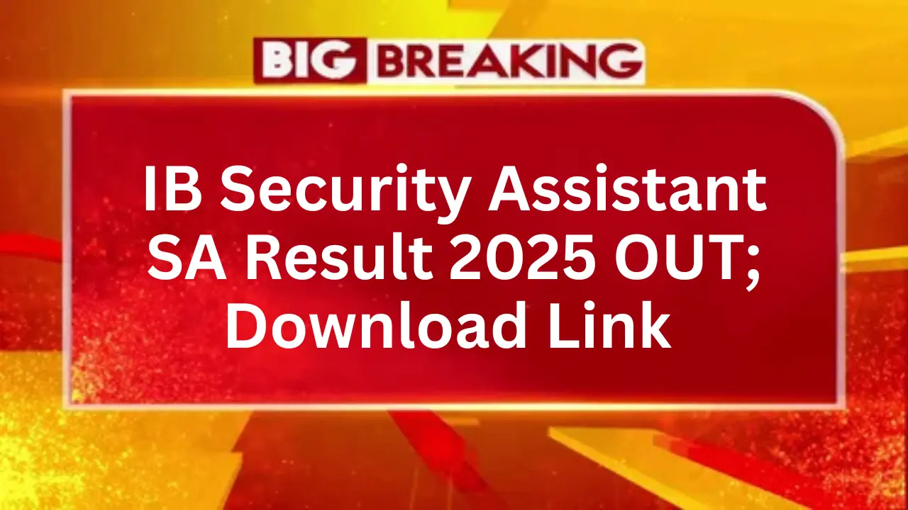 IB Security Assistant SA Result