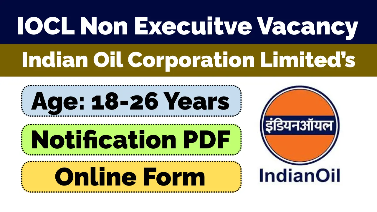 IOCL Non Executive Recruitment