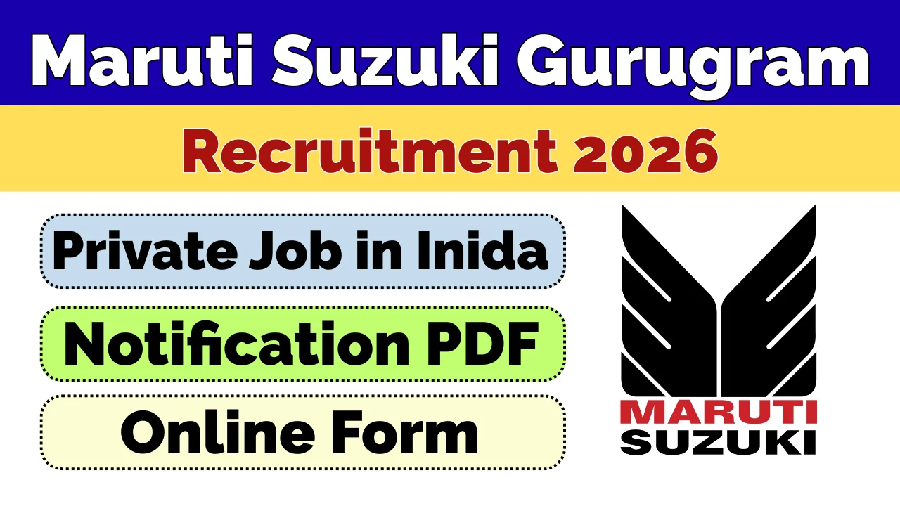 Maruti Suzuki Gurgaon Vacancy