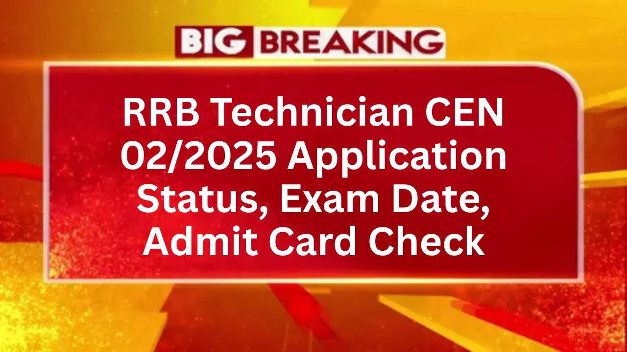 RRB Technician CEN 022025