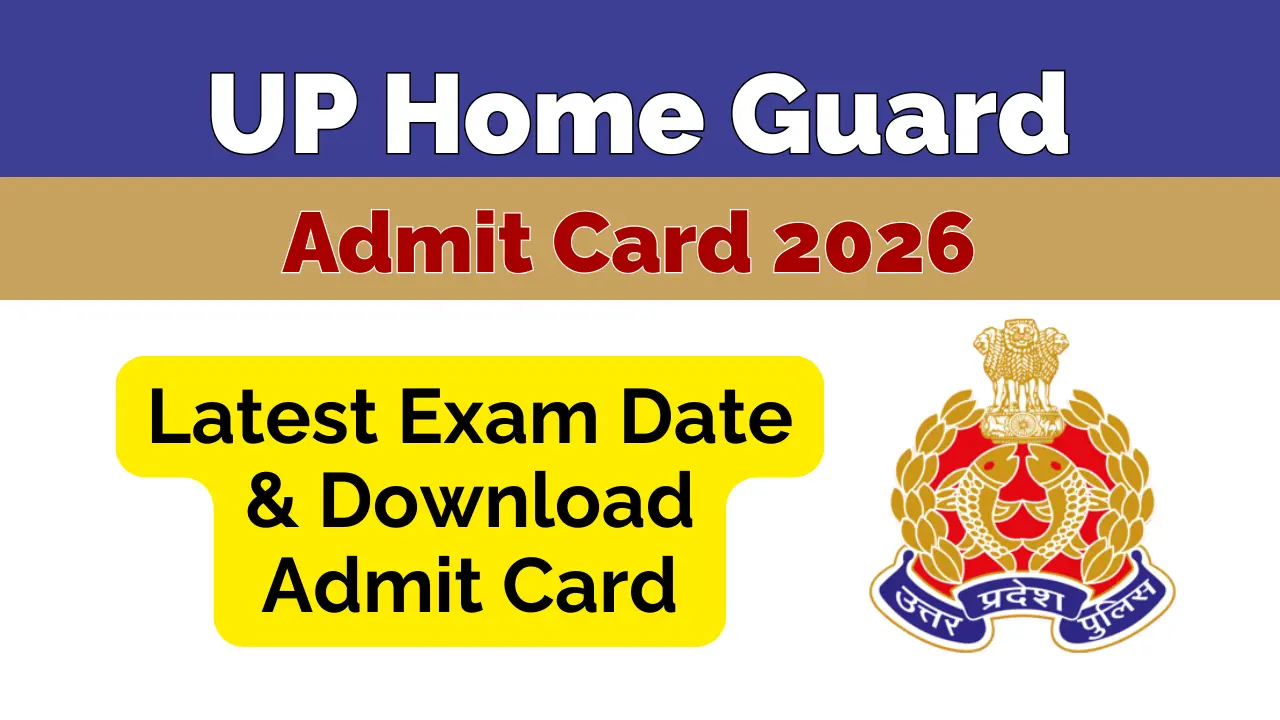 UP Home Guard Admit Card 2026