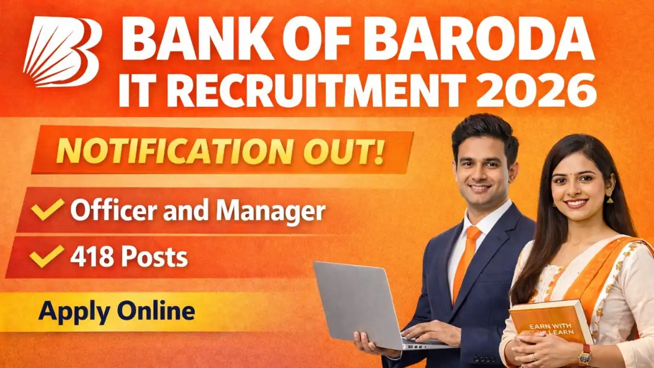 Bank of Baroda IT Recruitment 2026