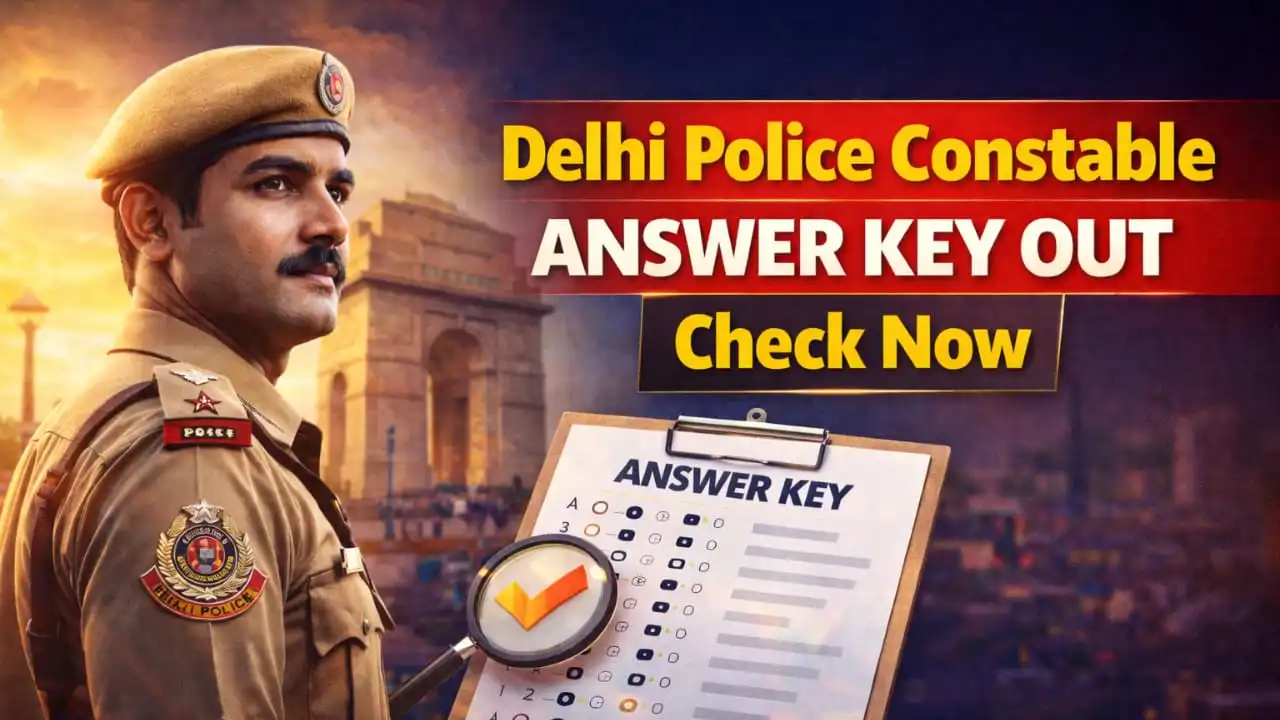 Delhi Police Constable Answer Key 2025