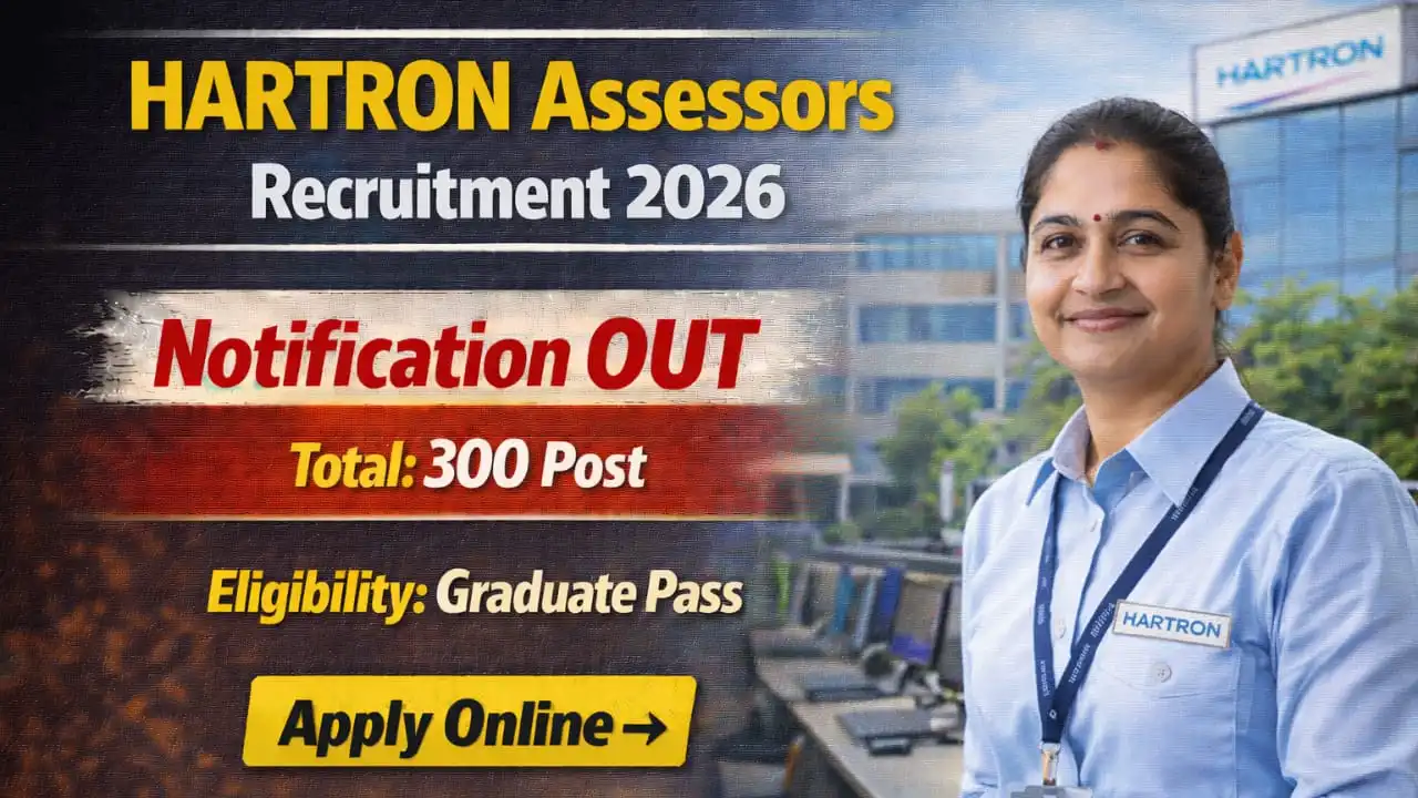 HARTRON Assessors Recruitment 2026