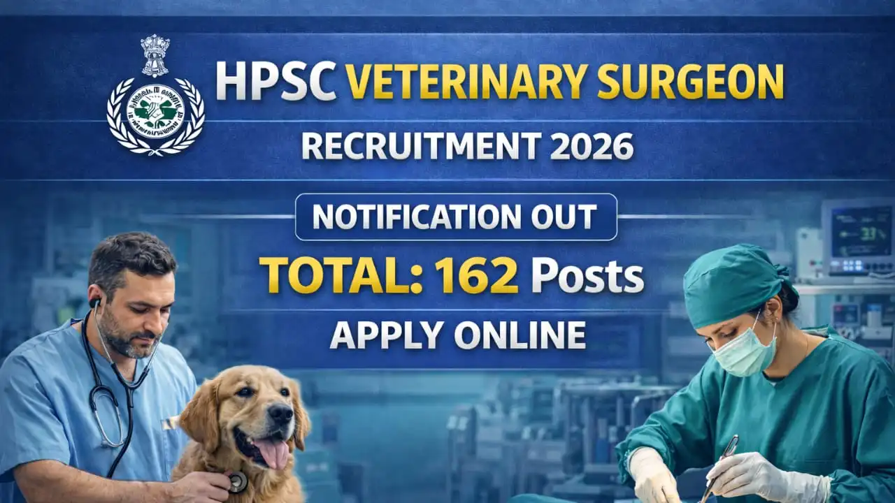 HPSC Veterinary Surgeon Recruitment 2026
