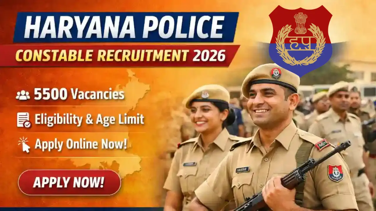 Haryana Police Constable Vacancy 2026