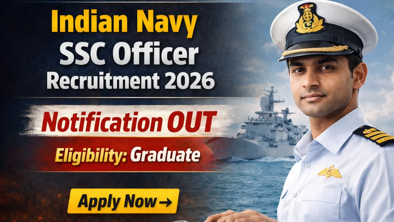 Indian Navy SSC Officer Recruitment 2026