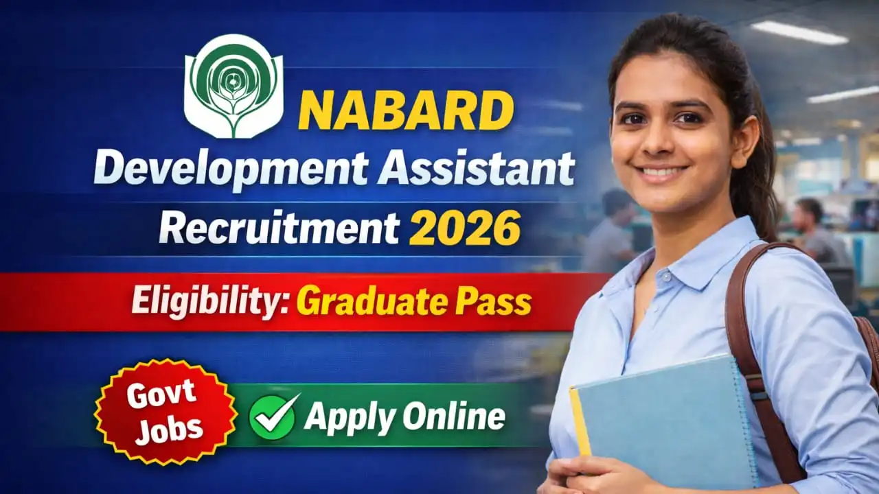 NABARD Development Assistant Recruitment 2026