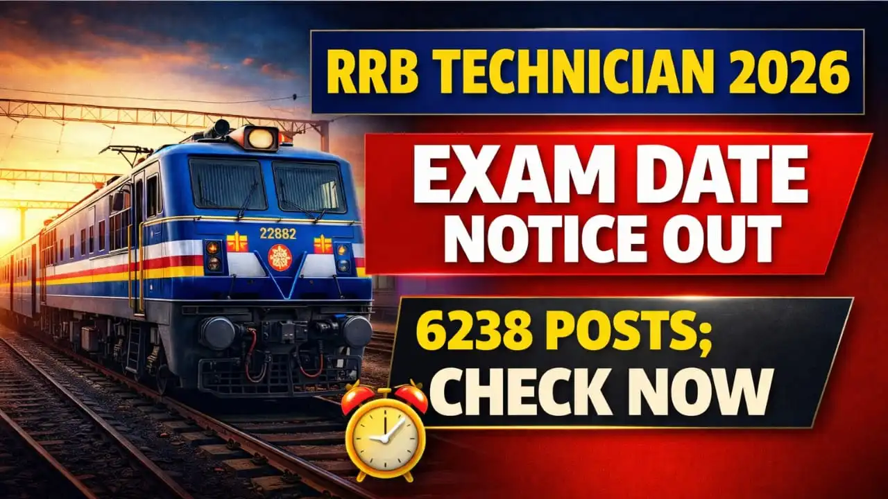 RRB Technician Admit Card