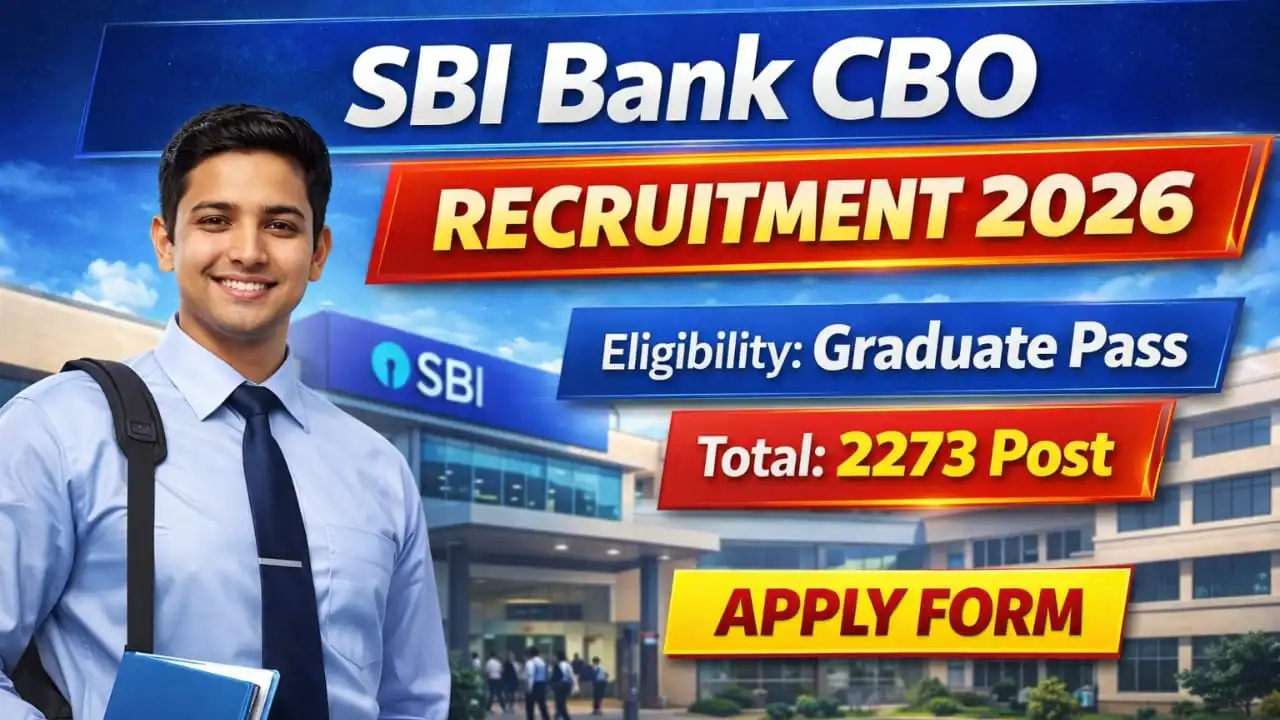 SBI Bank CBO Recruitment