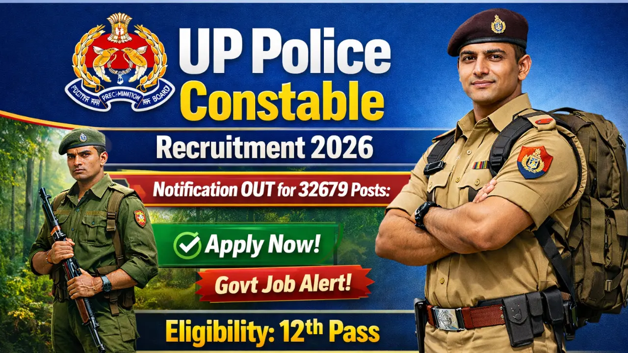 UP Police Constable Recruitment 2026