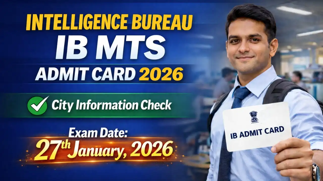 IB MTS Admit Card