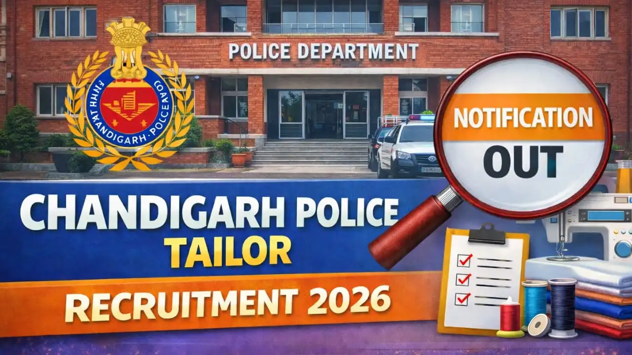 Chandigarh Police Tailor Recruitment