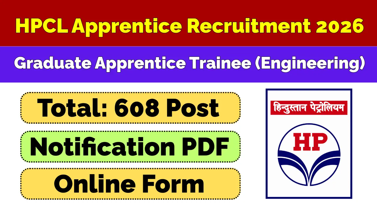 HPCL Graduate Apprentice Trainee Recruitment