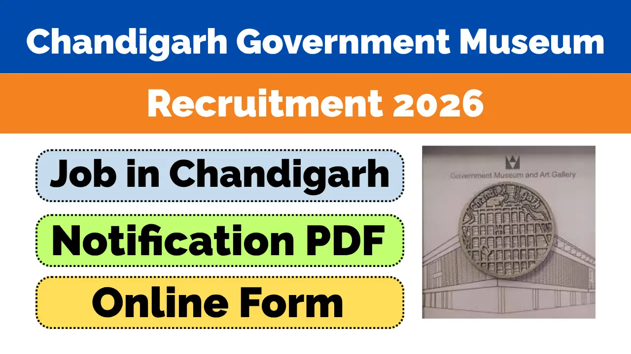 Chandigarh Museum Recruitment 2026