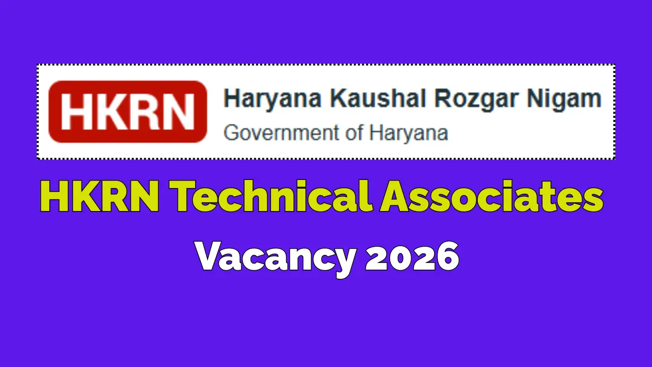HKRN Technical Associates Recruitment 2026