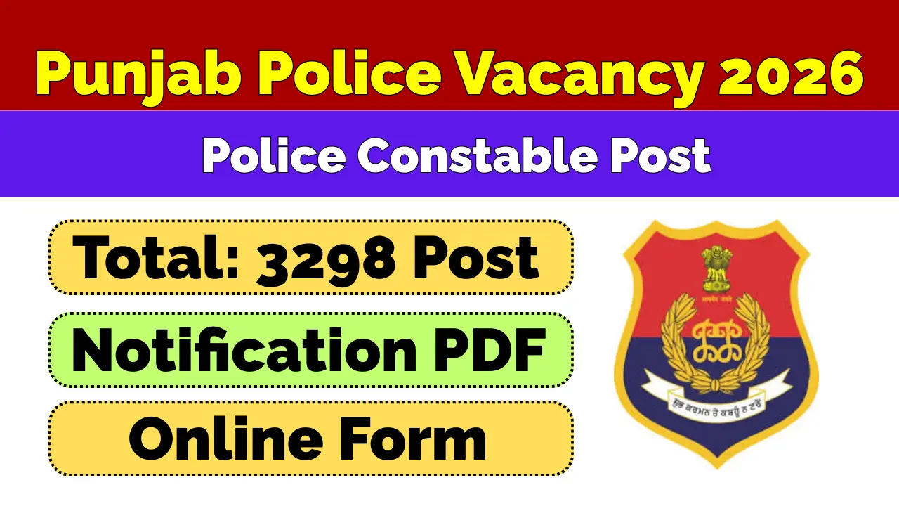 Punjab Police Constable Recruitment 2026