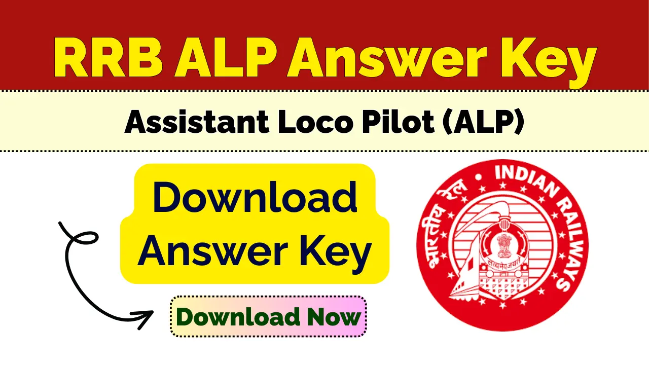 RRB ALP Answer Key