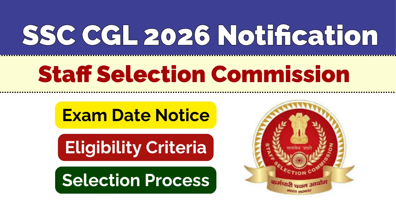 SSC CGL 2026 Notification