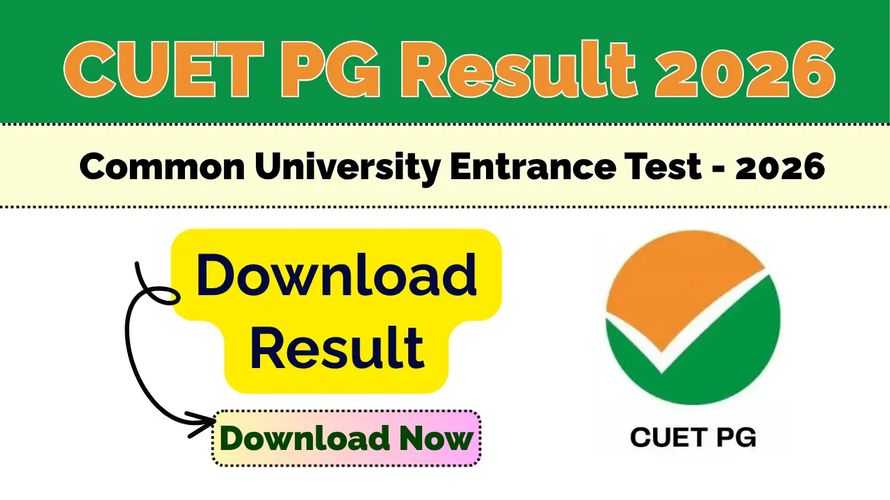 CUET PG Result 2026
