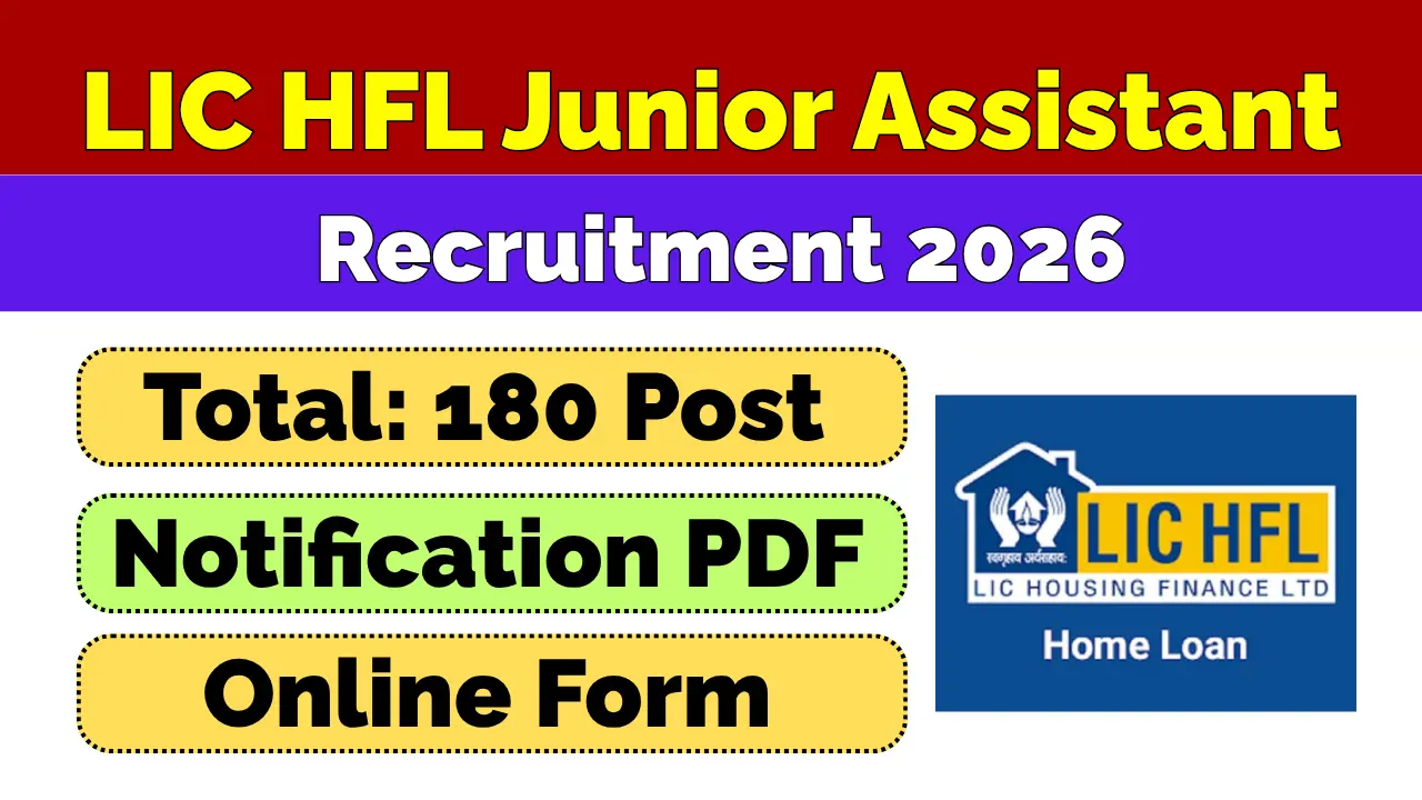LIC HFL Junior Assistant Recruitment 2026