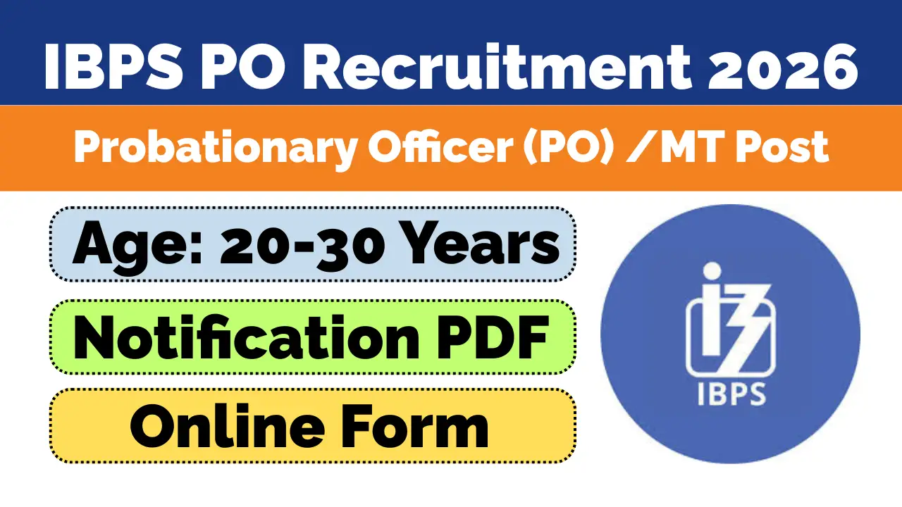 IBPS PO Recruitment 2026 Notification