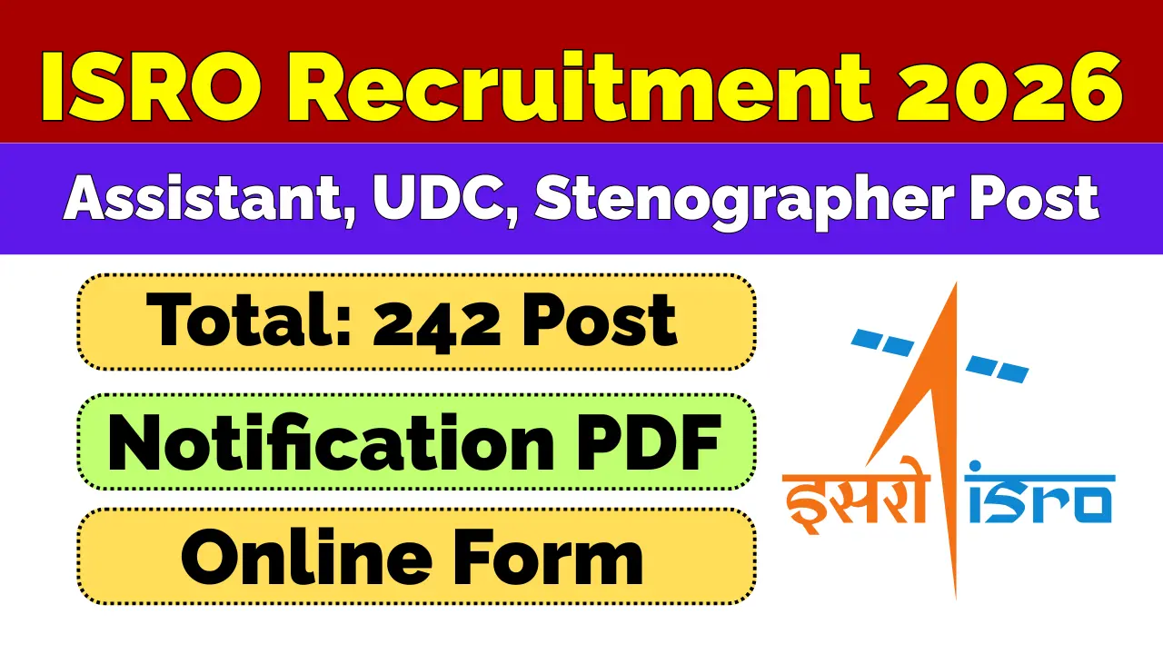 ISRO Recruitment 2026