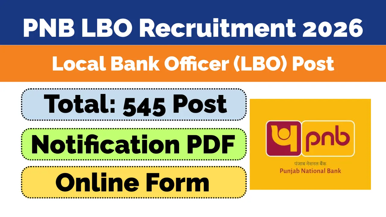 PNB LBO Recruitment 2026