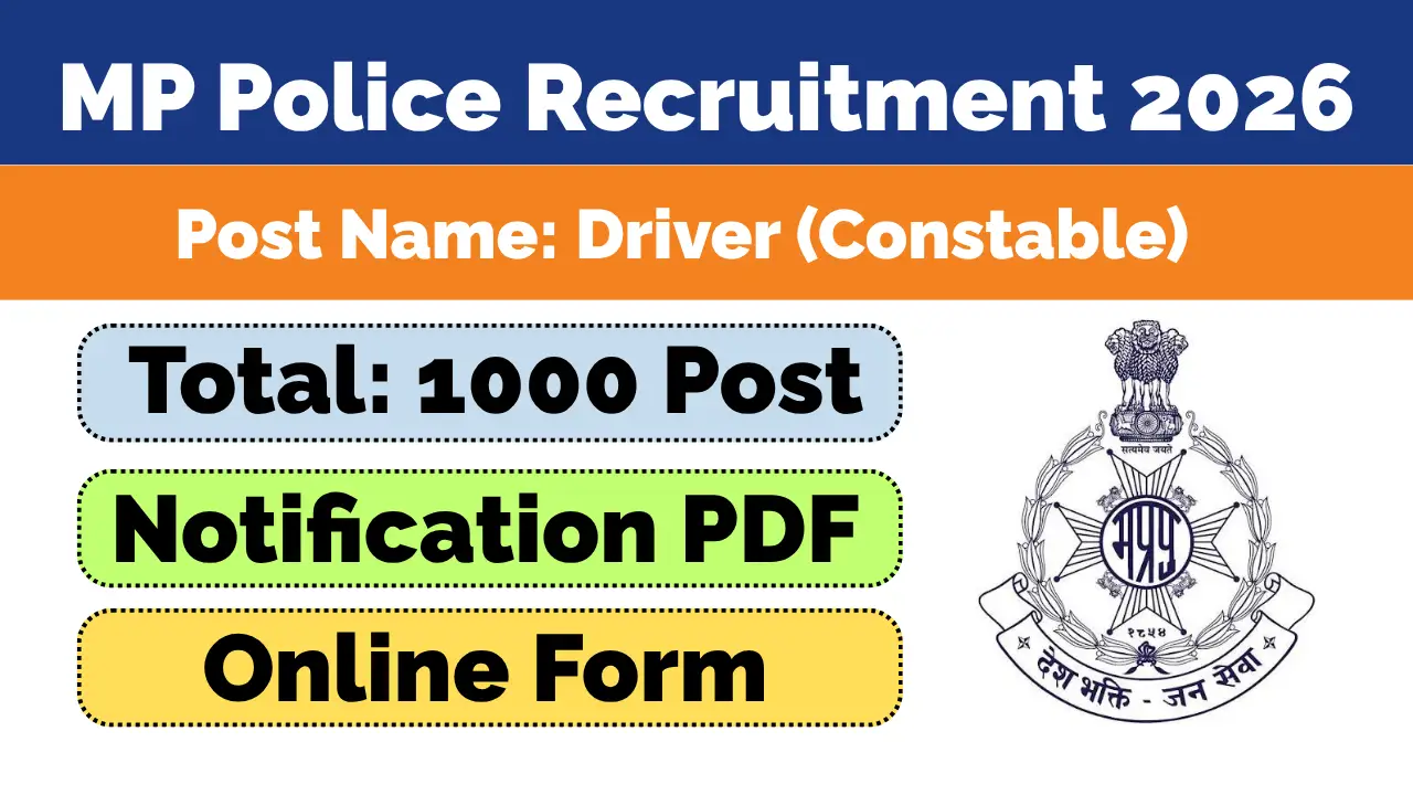 MP Police Constable Driver